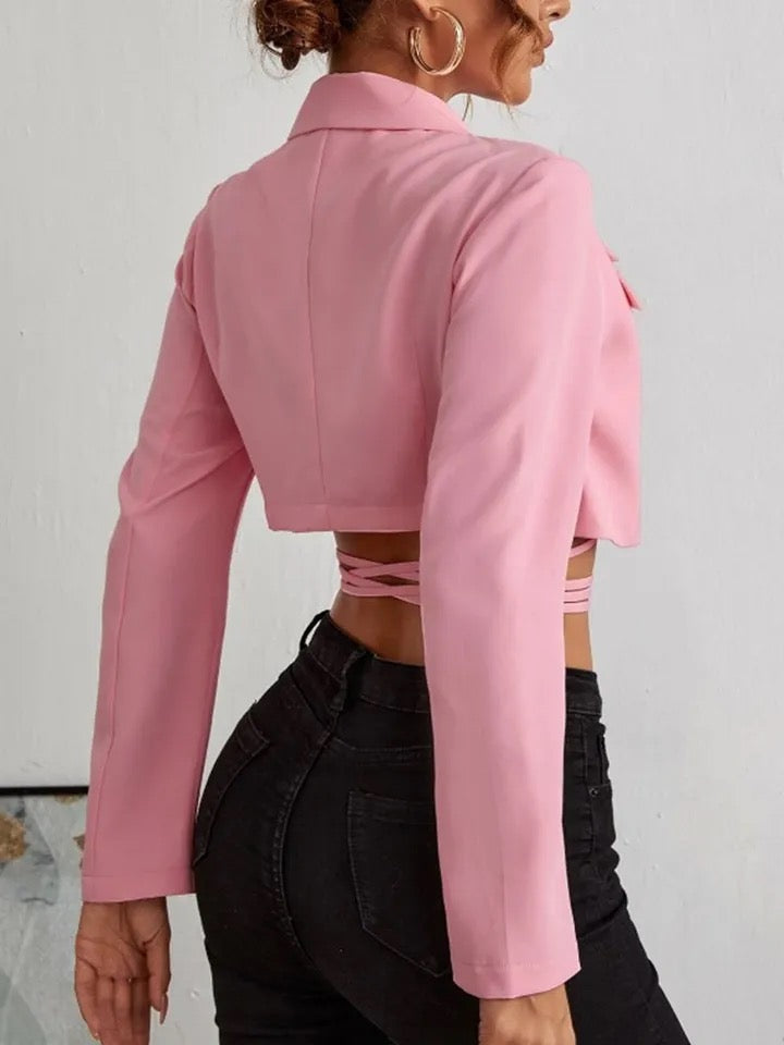 Blazer Rosa Sale